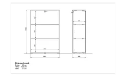 Aktenschrank Madera