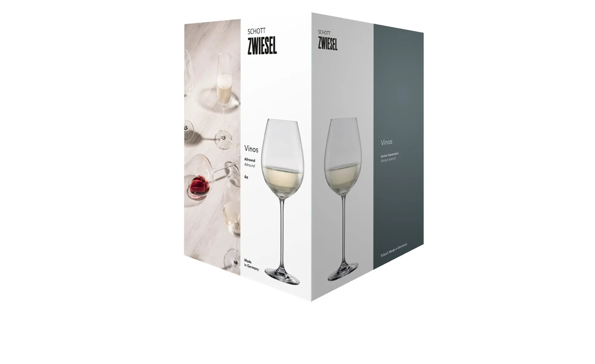 Allroundglas Vinos 4er