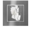 Alubild Figure Lines 50 x 50 cm