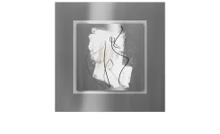 Alubild Figure Lines 50 x 50 cm