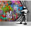 Alubild Graffiti Discovery 70 x 100 cm