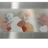 Alubild Line Art Leaves 50 x 100 cm