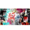 Alubild Monkey Dream 50 x 150 cm