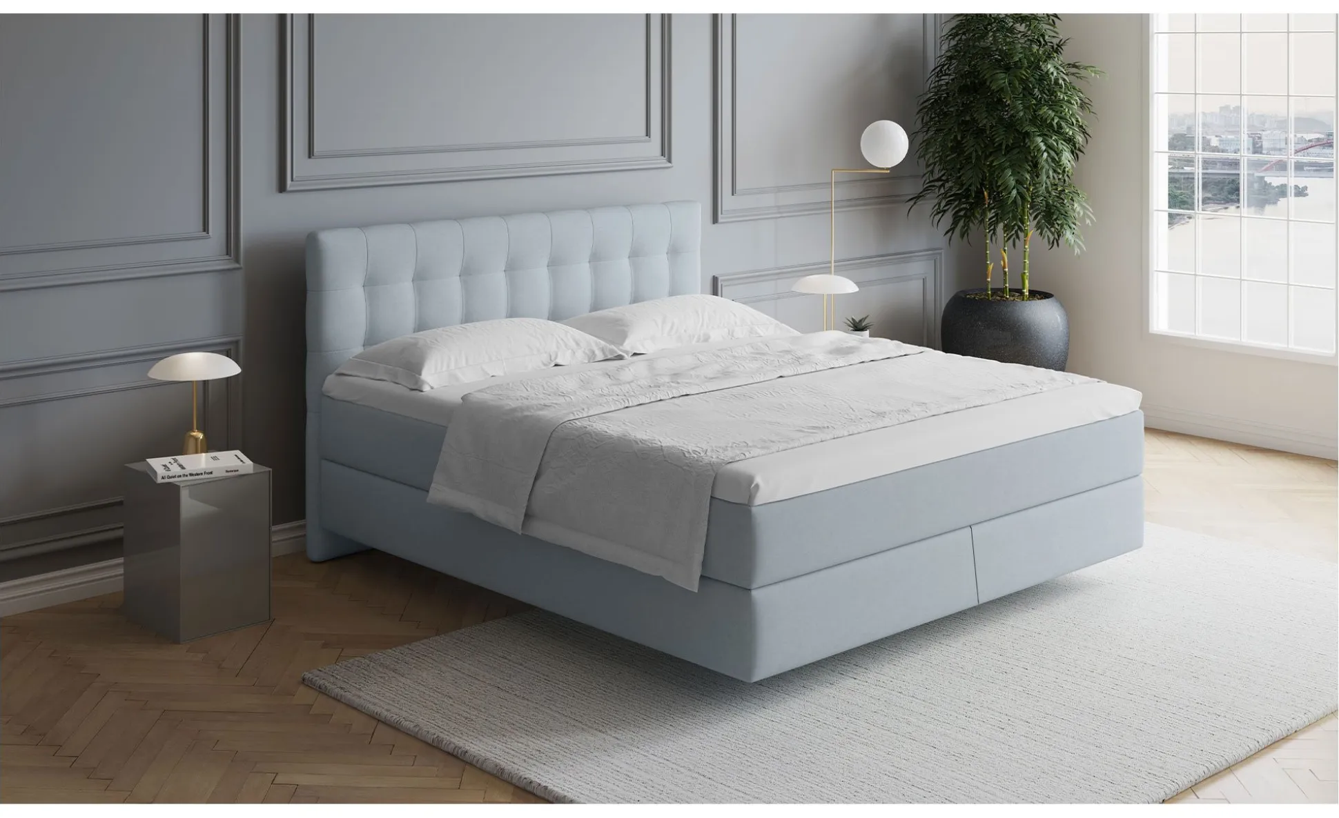 Basis-Boxspringbett Premium Evo