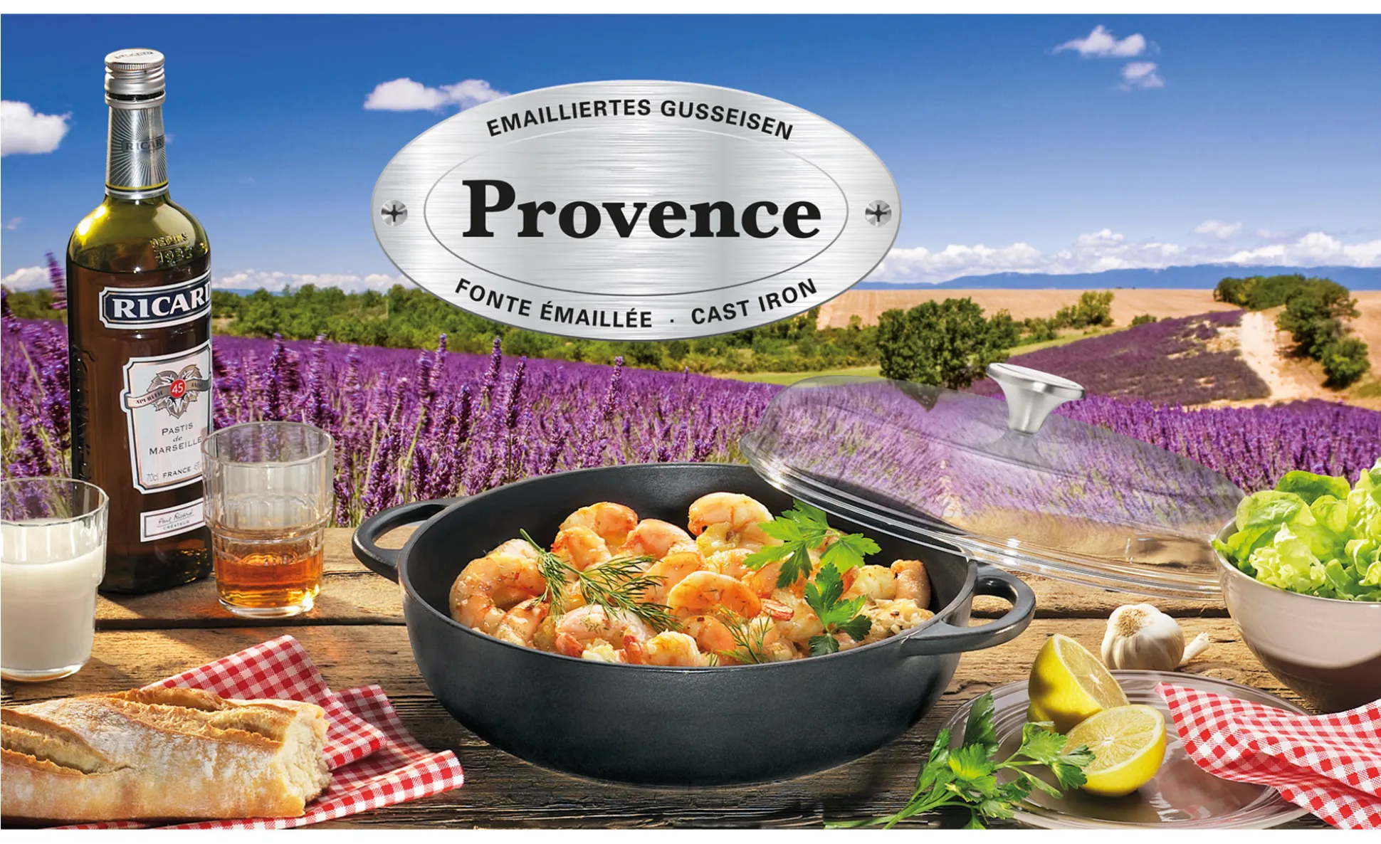 Bauernpfanne Provence 28 cm
