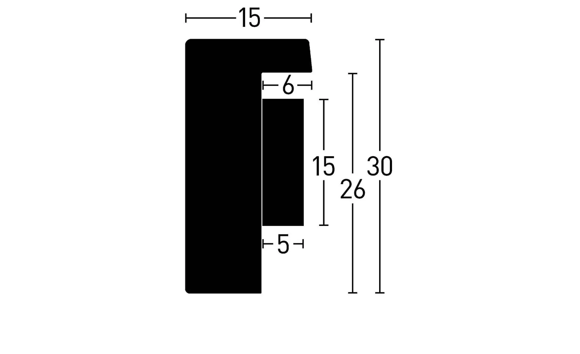 Bilderrahmen Aura 13 x 18 cm