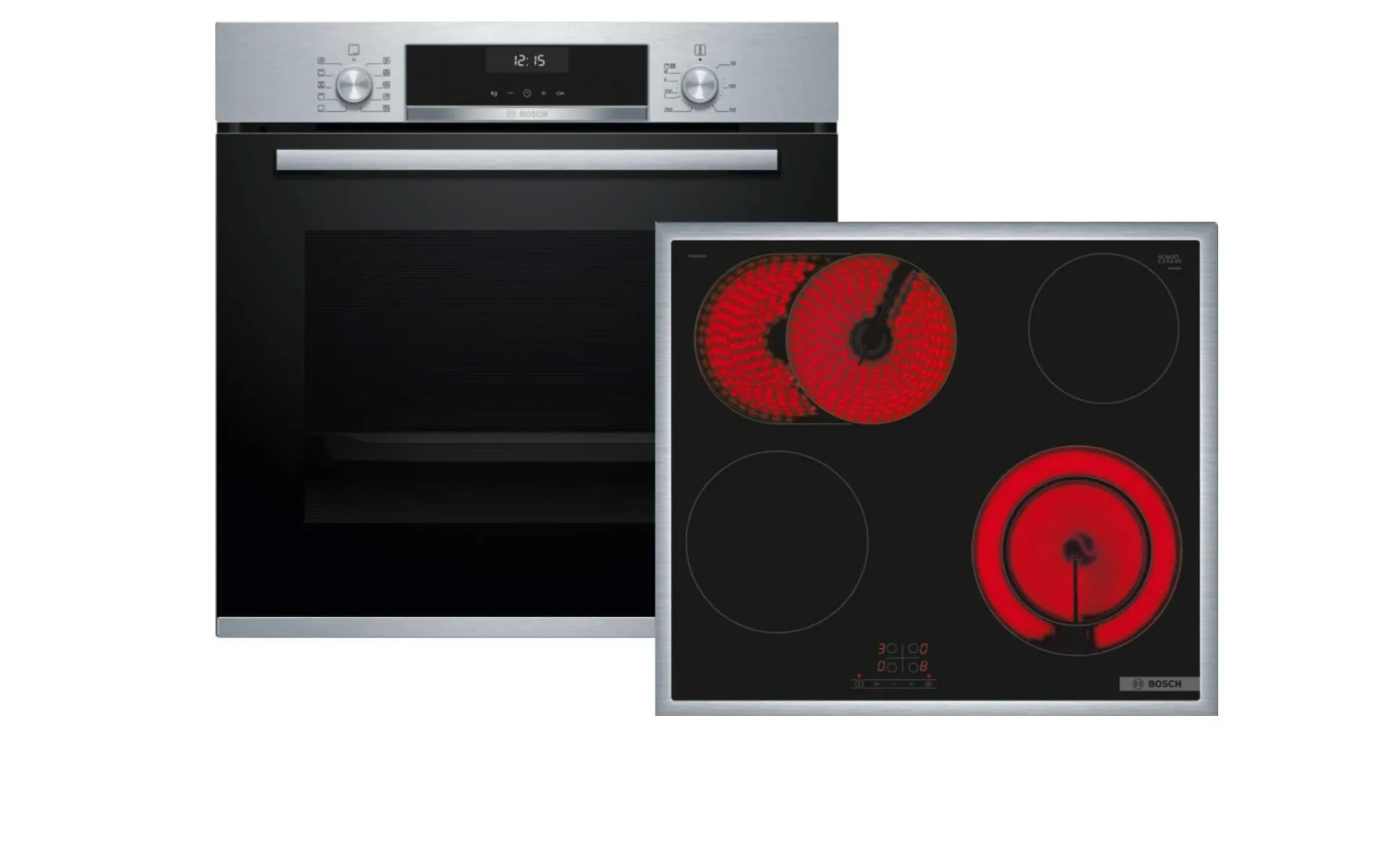 BOSCH Backofen-Set HBD631CS61