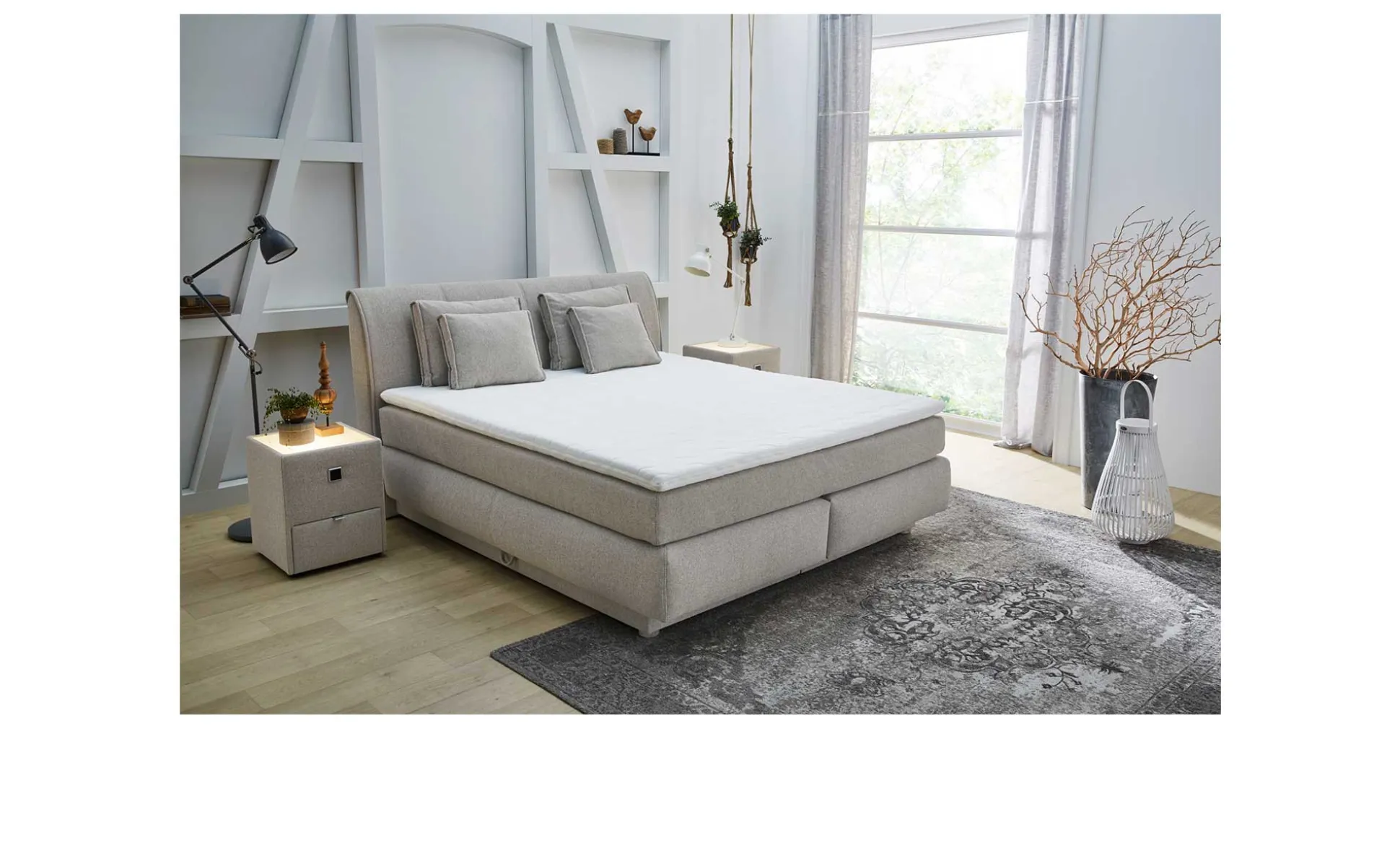 Boxspringbett Cord Mix