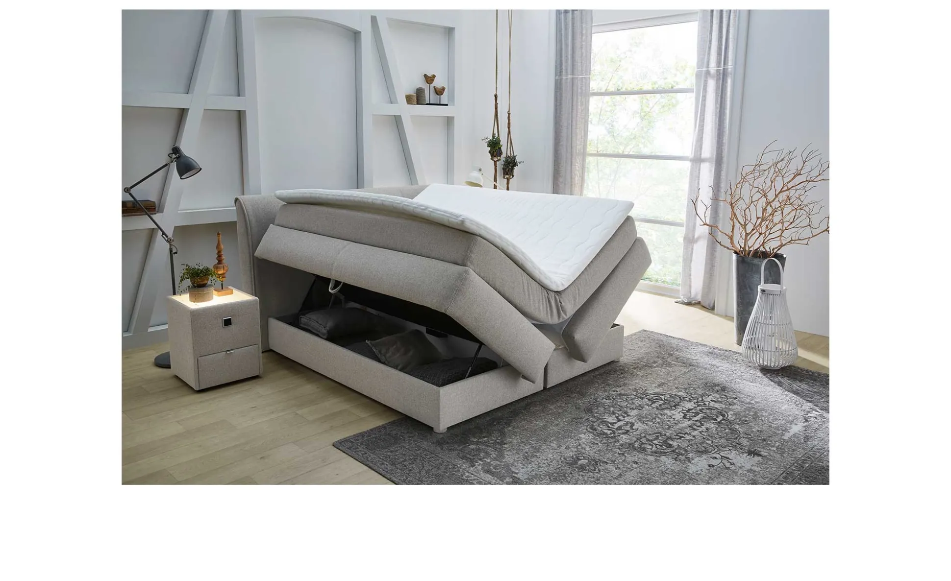 Boxspringbett Cord Mix