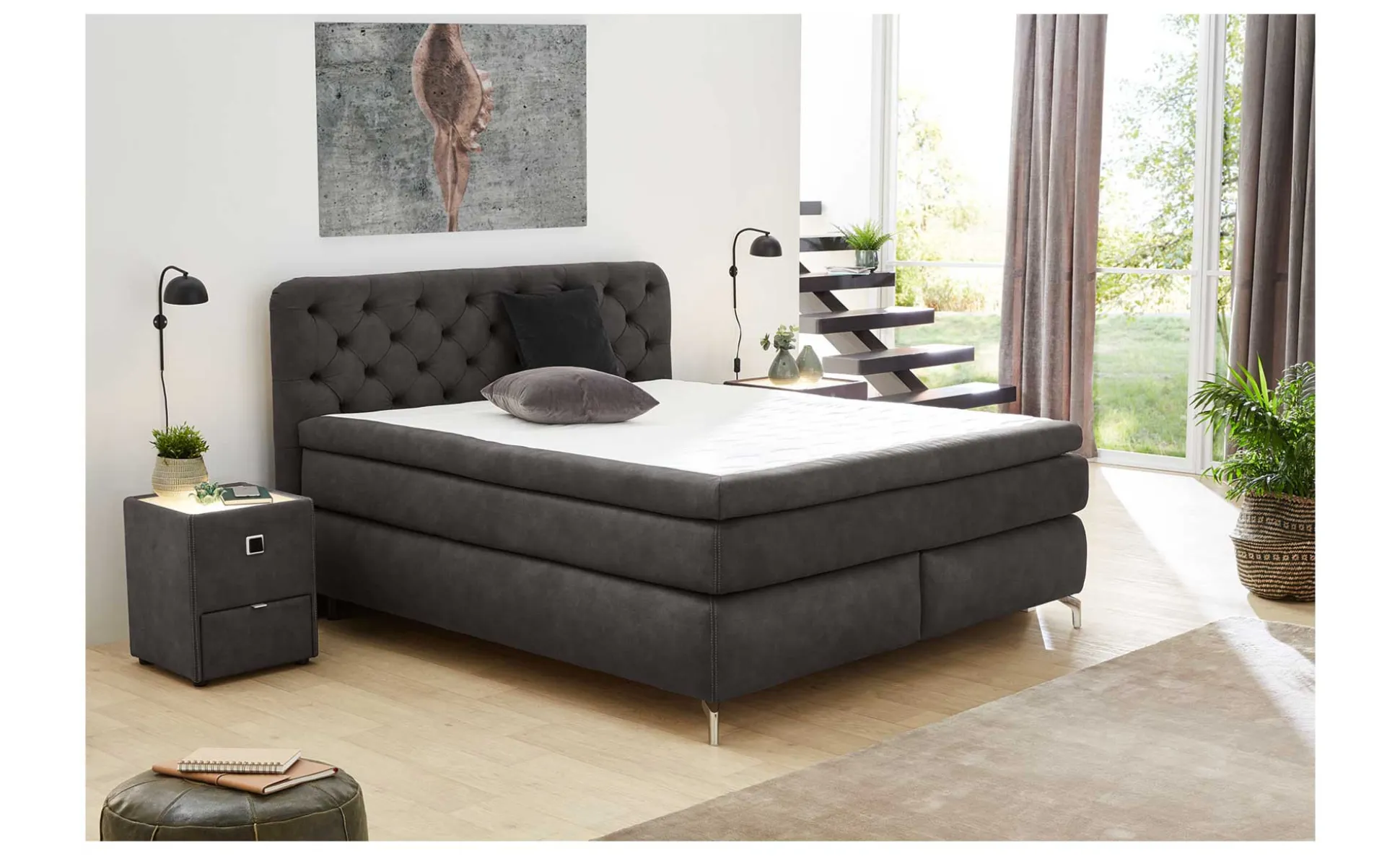 Boxspringbett Manhatten-Mix