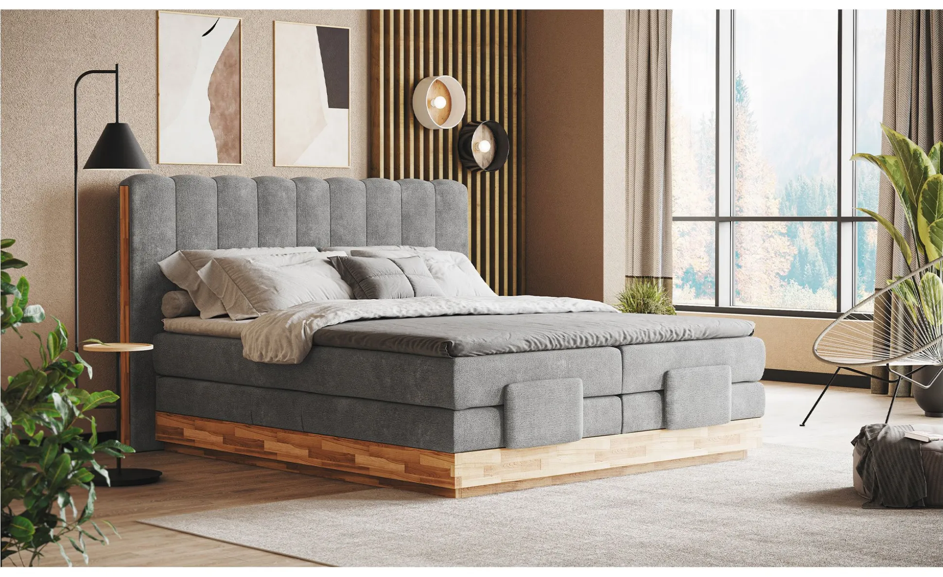 Boxspringbett MONDO NATUR Incana