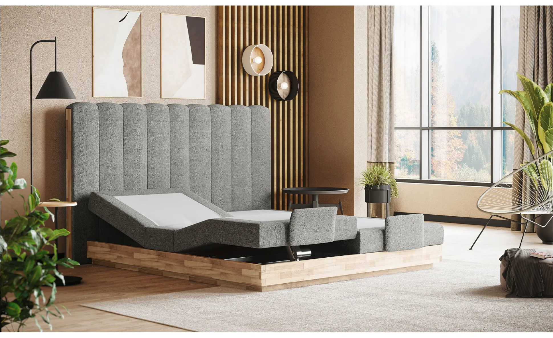 Boxspringbett MONDO NATUR Incana