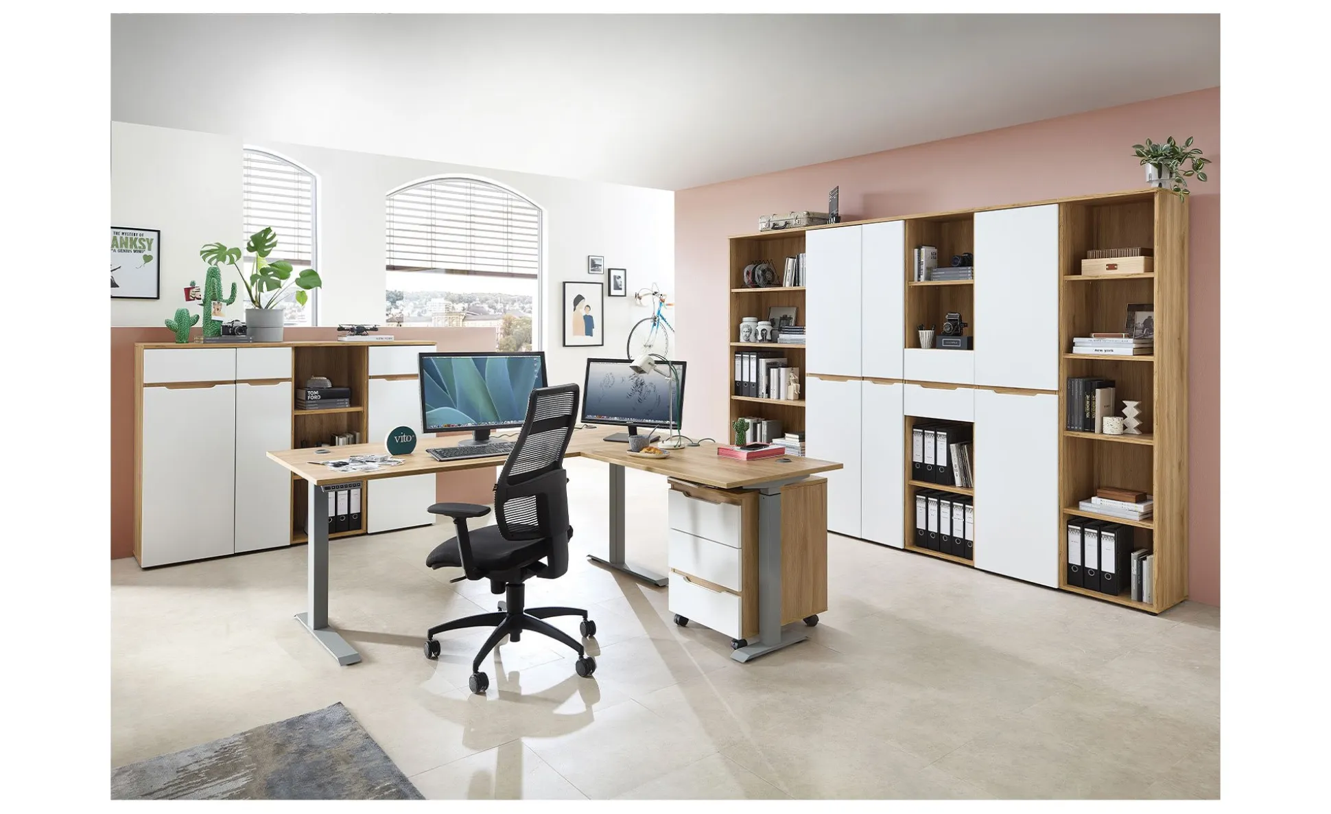 Büroregal vito Clyde