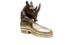 Deko-Figur Rhino Shoe