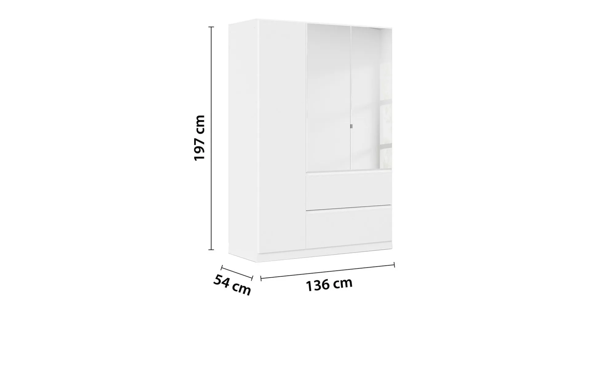 Drehtürenschrank Carola