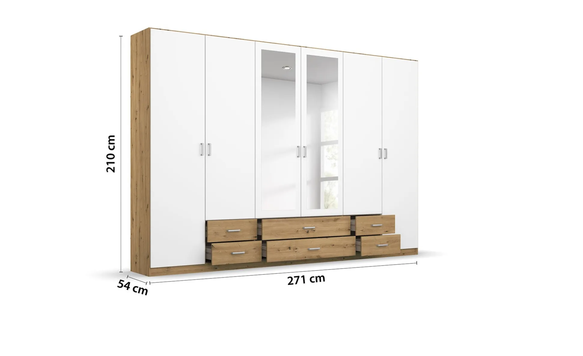 Drehtürenschrank Greta