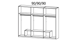 Drehtürenschrank Greta