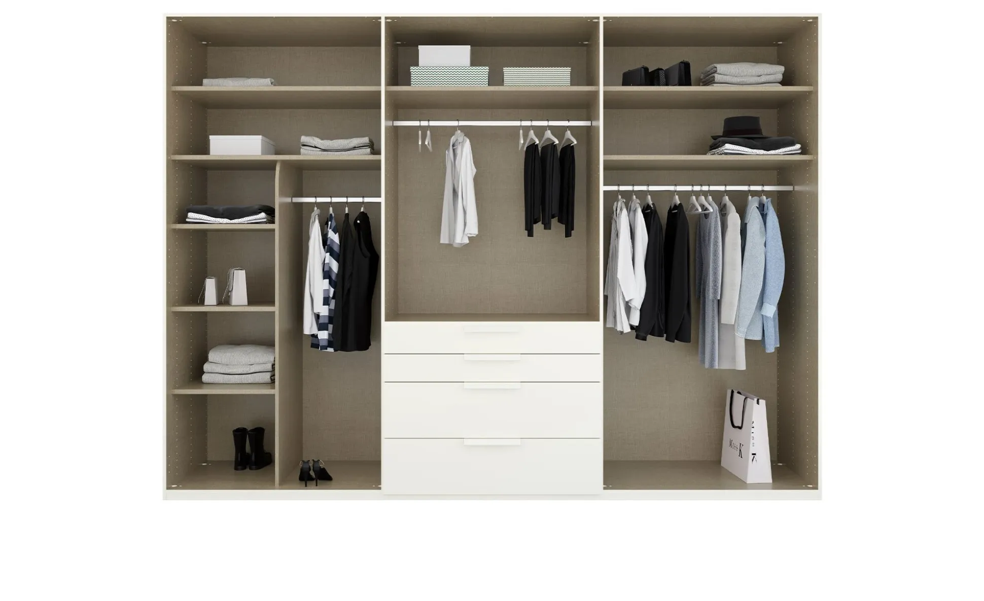 Drehtürenschrank Prag