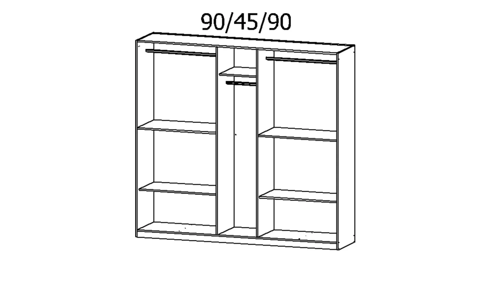 Drehtürenschrank Timo