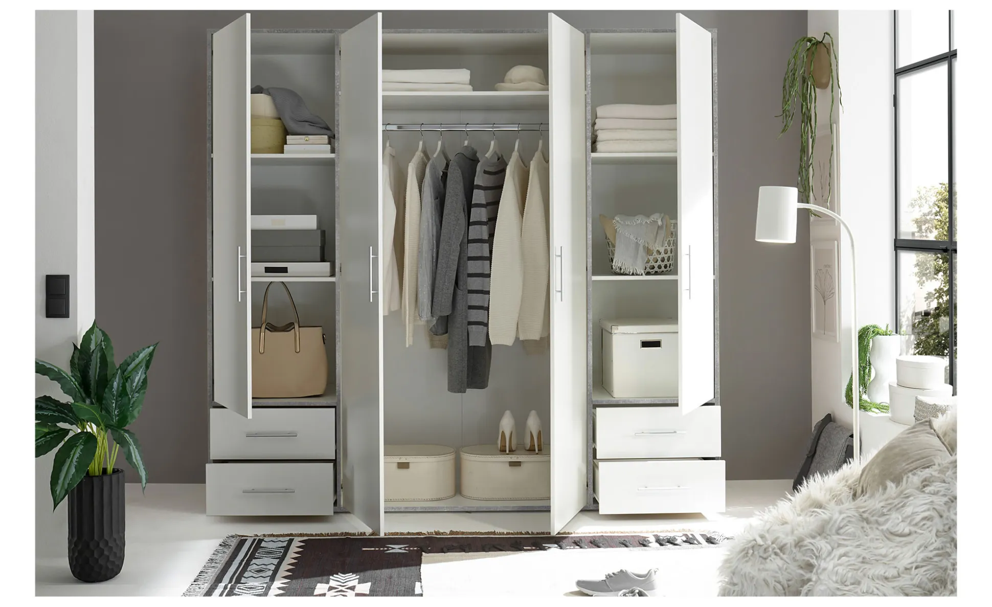 Drehtürenschrank Valderas