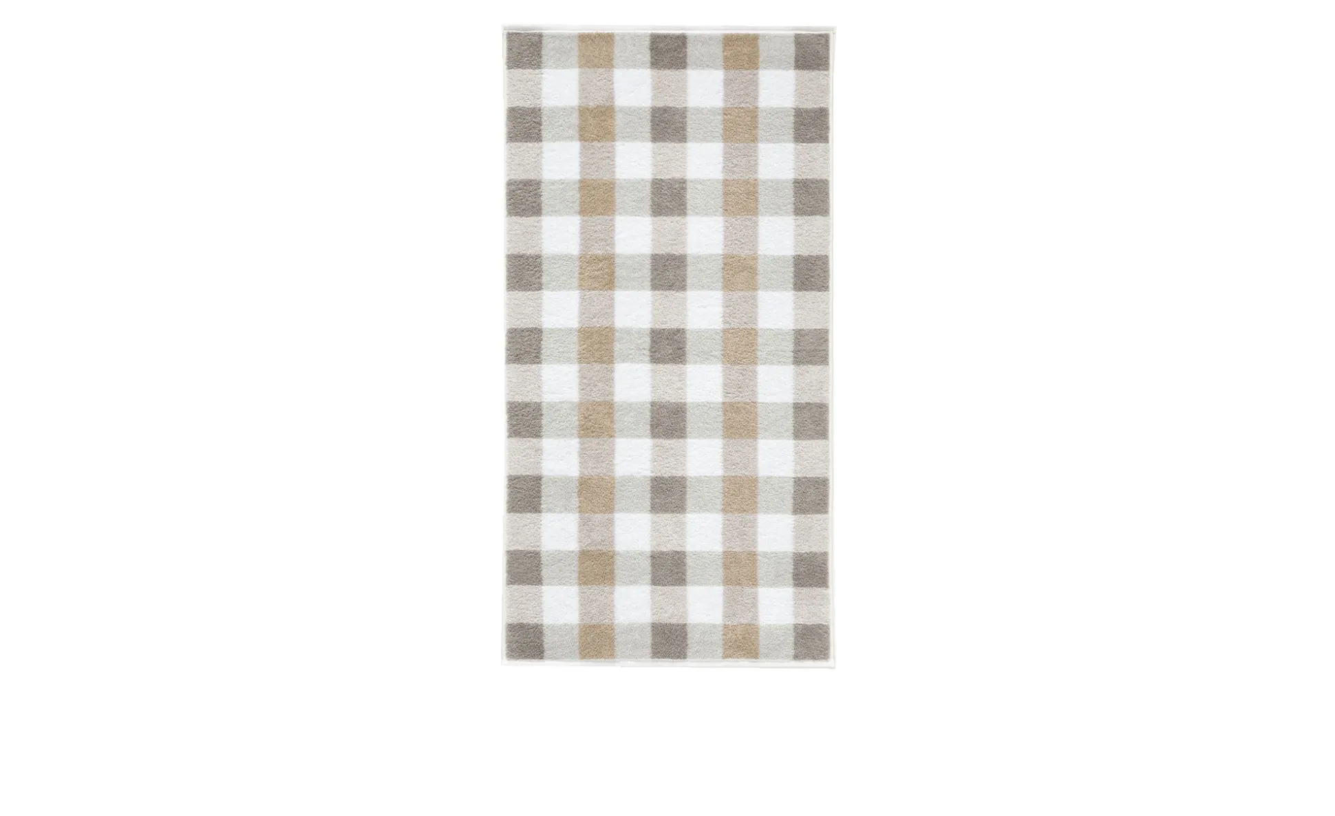 Duschtuch Karo 70 x 140 cm