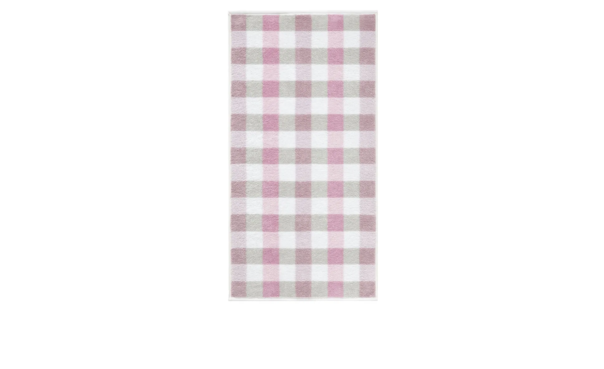 Duschtuch Karo 70 x 140 cm