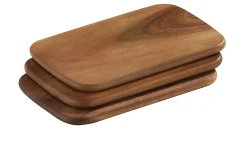 Frühstücksbretter-Set 22 x 15 cm 3 tlg.