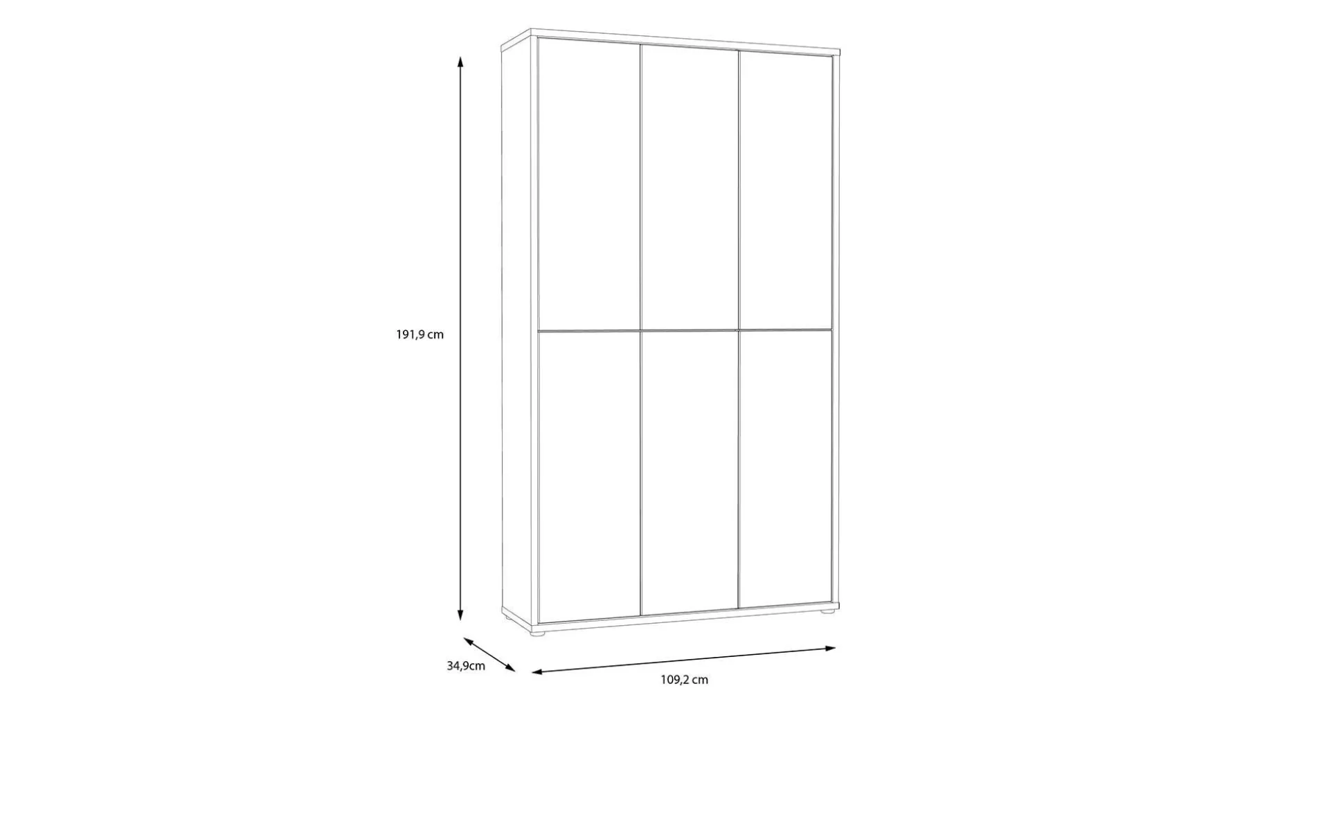 Garderobenschrank Allround