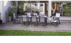 Gartenhocker Livorno Grey