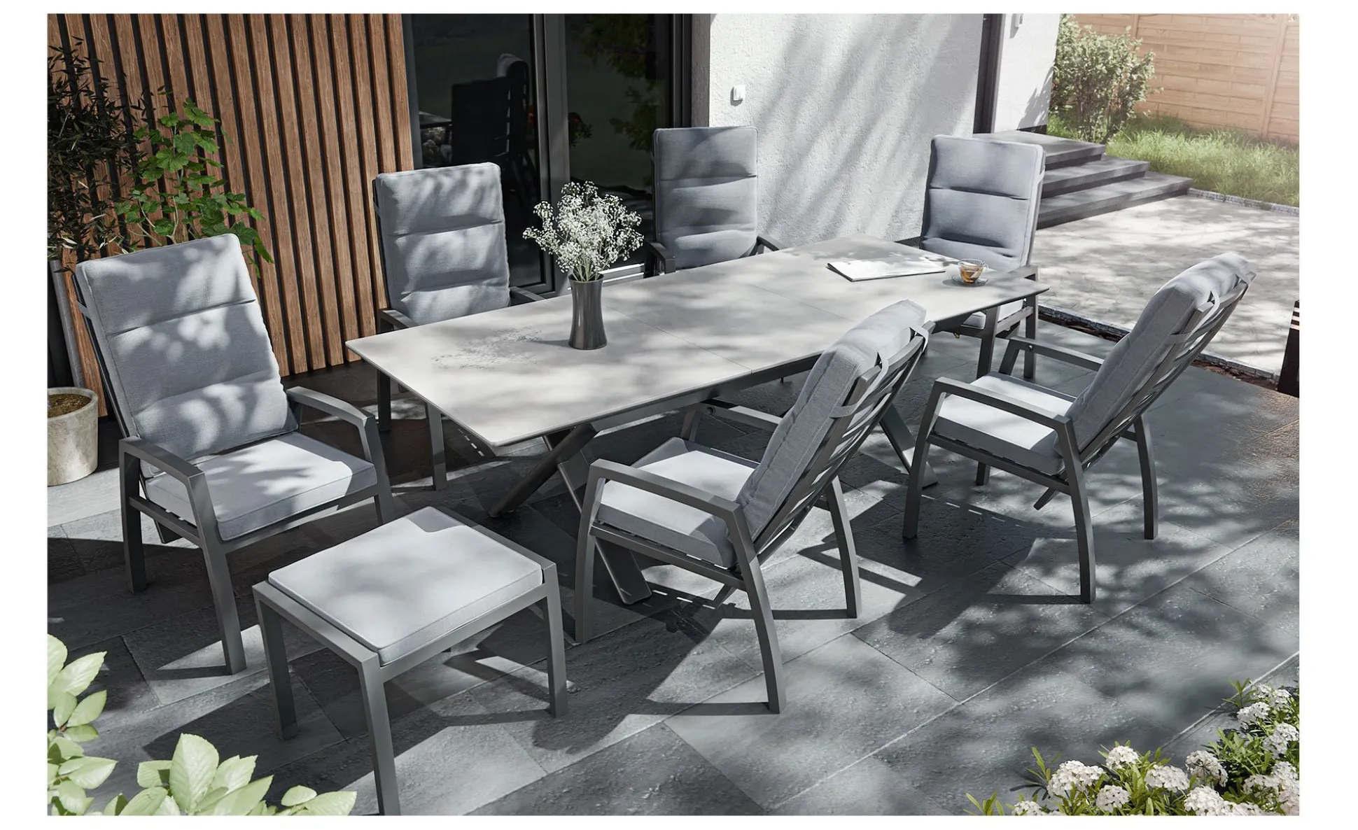 Gartensessel Bondino Black
