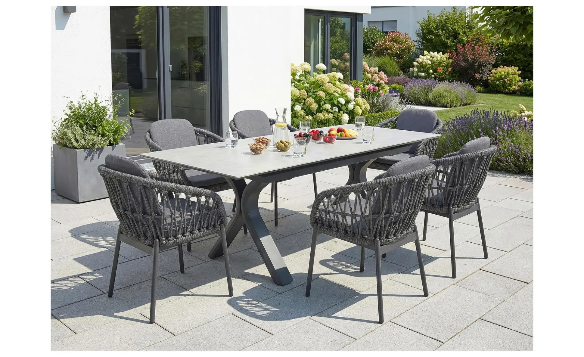 Gartentisch ausziehbar Avena