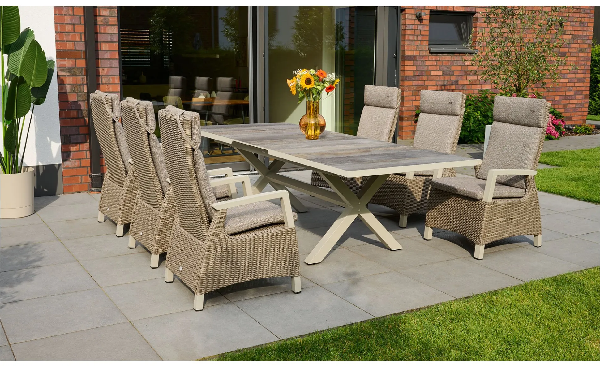 Gartentisch ausziehbar Corido