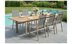 Gartentisch ausziehbar Unicamo Kaschmir