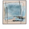 Gerahmtes Bild Dust 100 x 100 cm