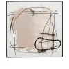 Gerahmtes Bild Dust 100 x 100 cm