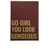 Gerahmtes Bild Go Girl 50 x 70 cm