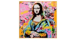 Gerahmtes Bild La Viva Woman 100 x 100 cm