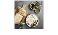 Glasbild Mediterrean Food 30 x 30 cm