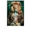 Glasbild Mister Lion 100 x 150 cm