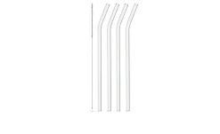 Glastrinkhalm-Set Ciao 4 tlg. 23 cm