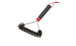 Grillbürste dreiseitig, 30 cm
