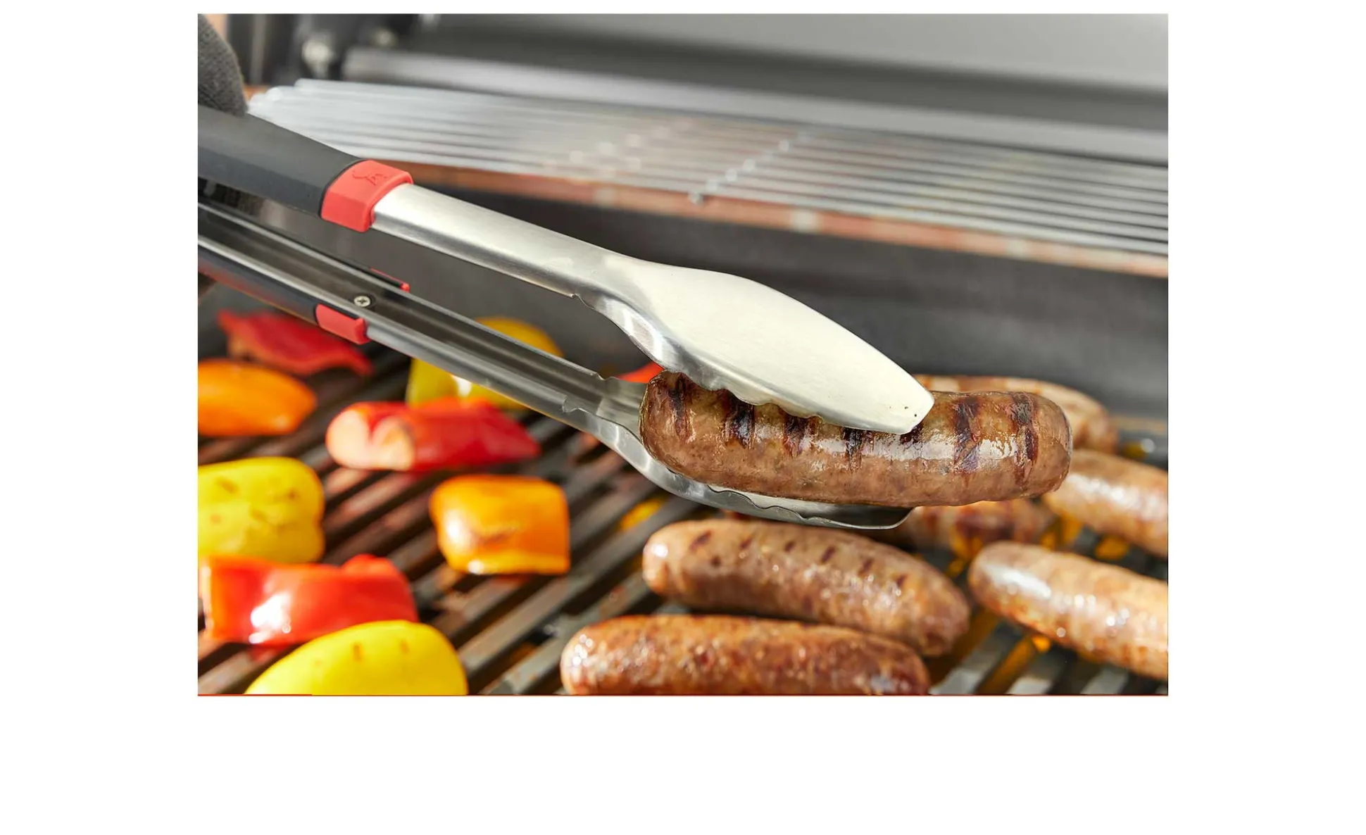 Grillzange aus Edelstahl