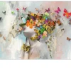 Handpainting Butterfly Face 90 x 180 cm