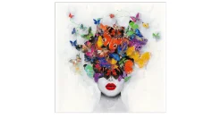Handpainting 100 x 100 cm