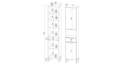 Hochschrank Djerba