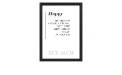 Holz-Bilderrahmen Happy 13 x 18 cm
