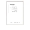 Holz-Bilderrahmen Happy 21 x 30 cm