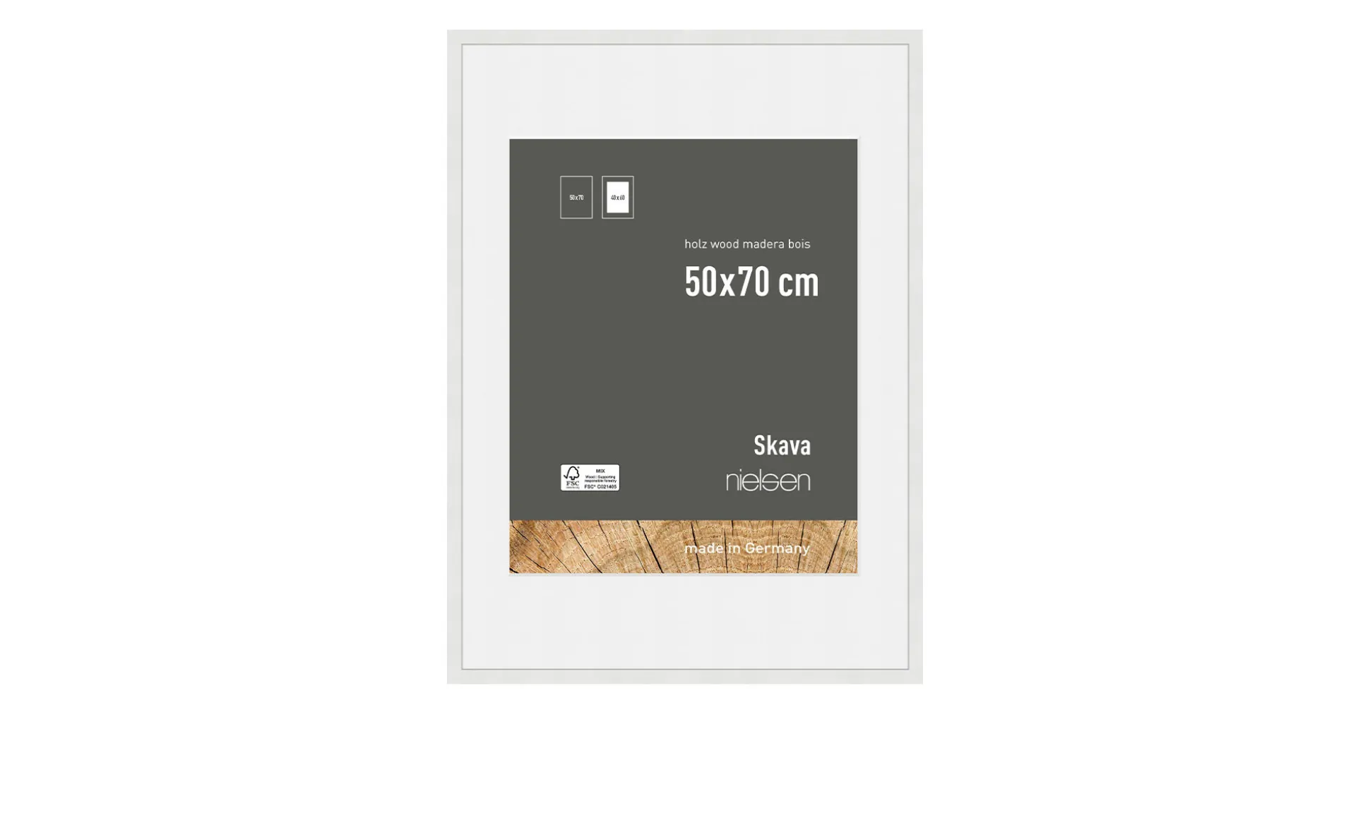 Holz-Bilderrahmen Skava 50 x 70 cm
