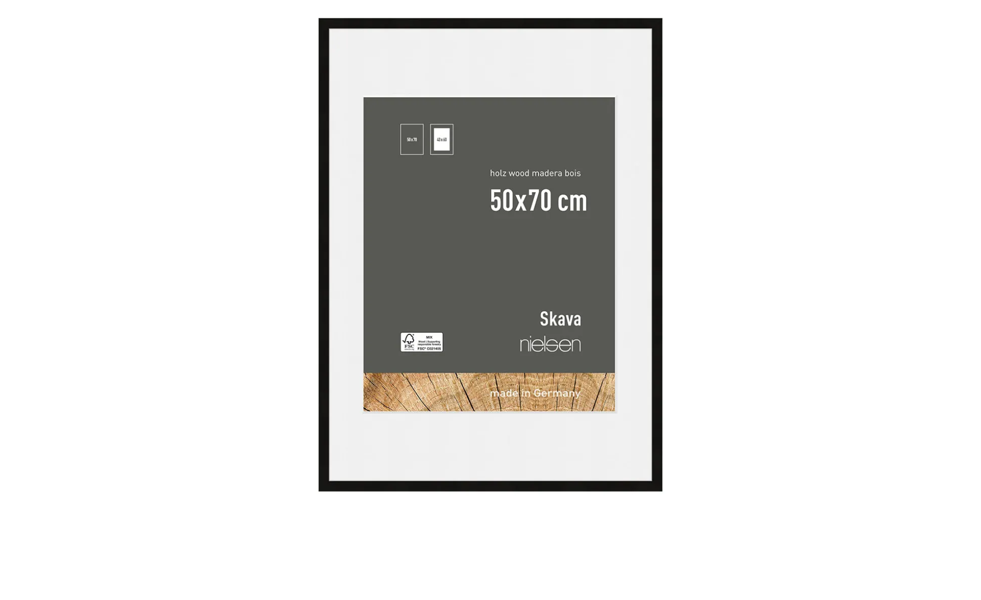 Holz-Bilderrahmen Skava 50 x 70 cm