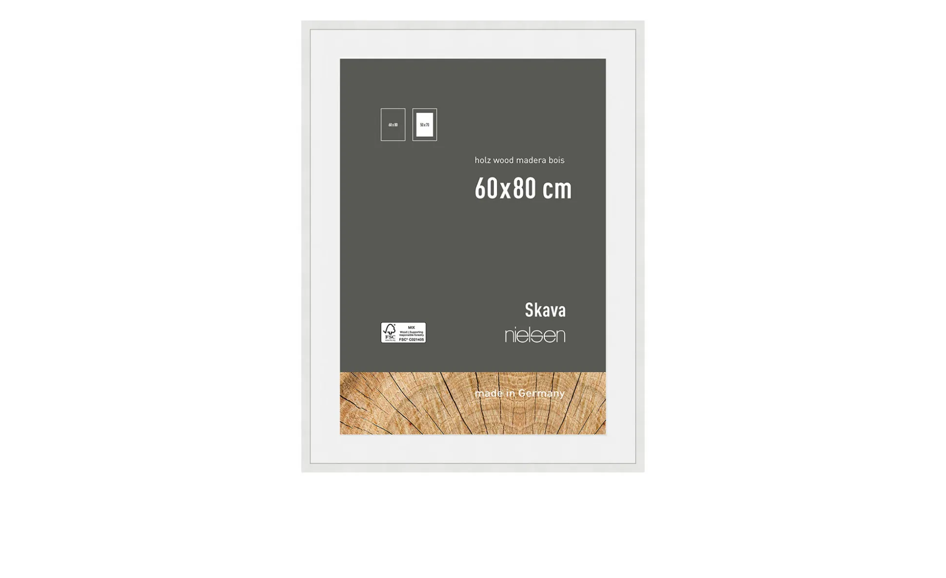 Holz-Bilderrahmen Skava 60 x 80 cm